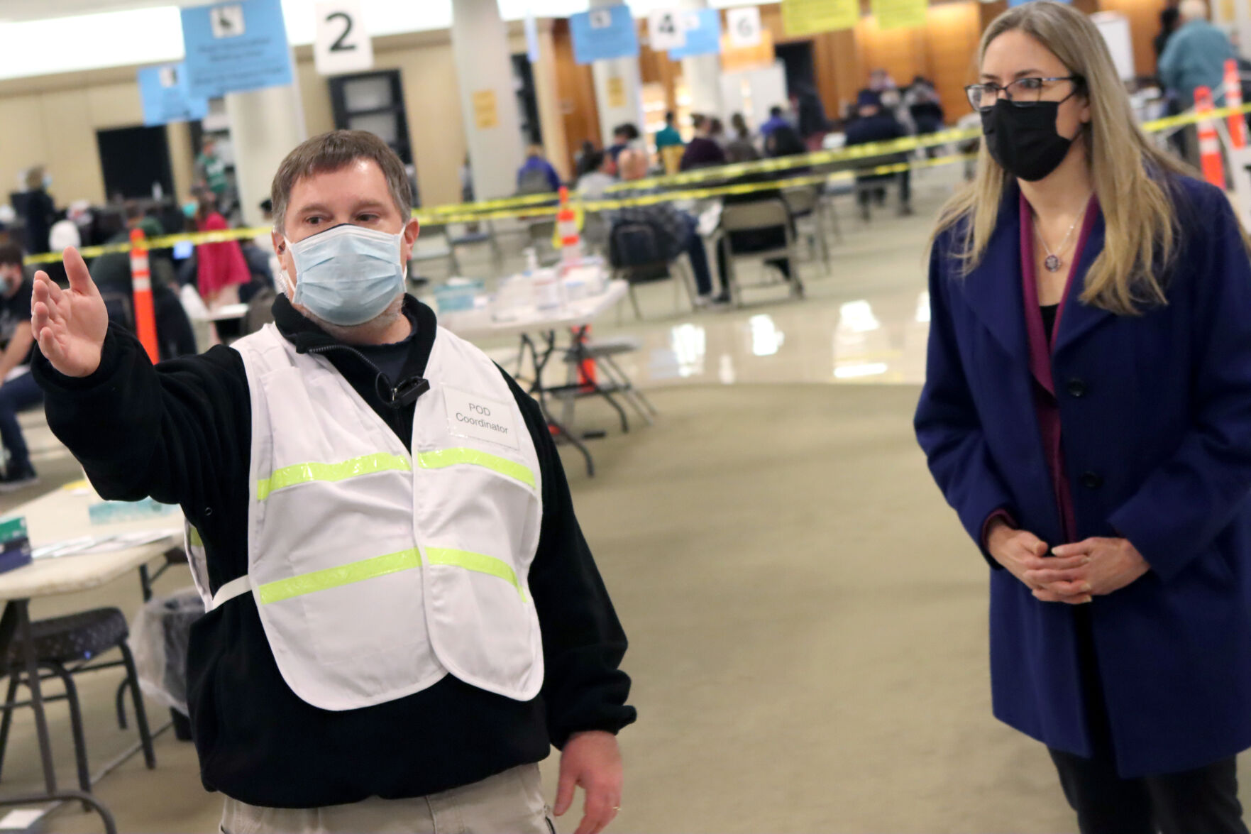 Vaccination Pod at Dulles Town Center | Johnson